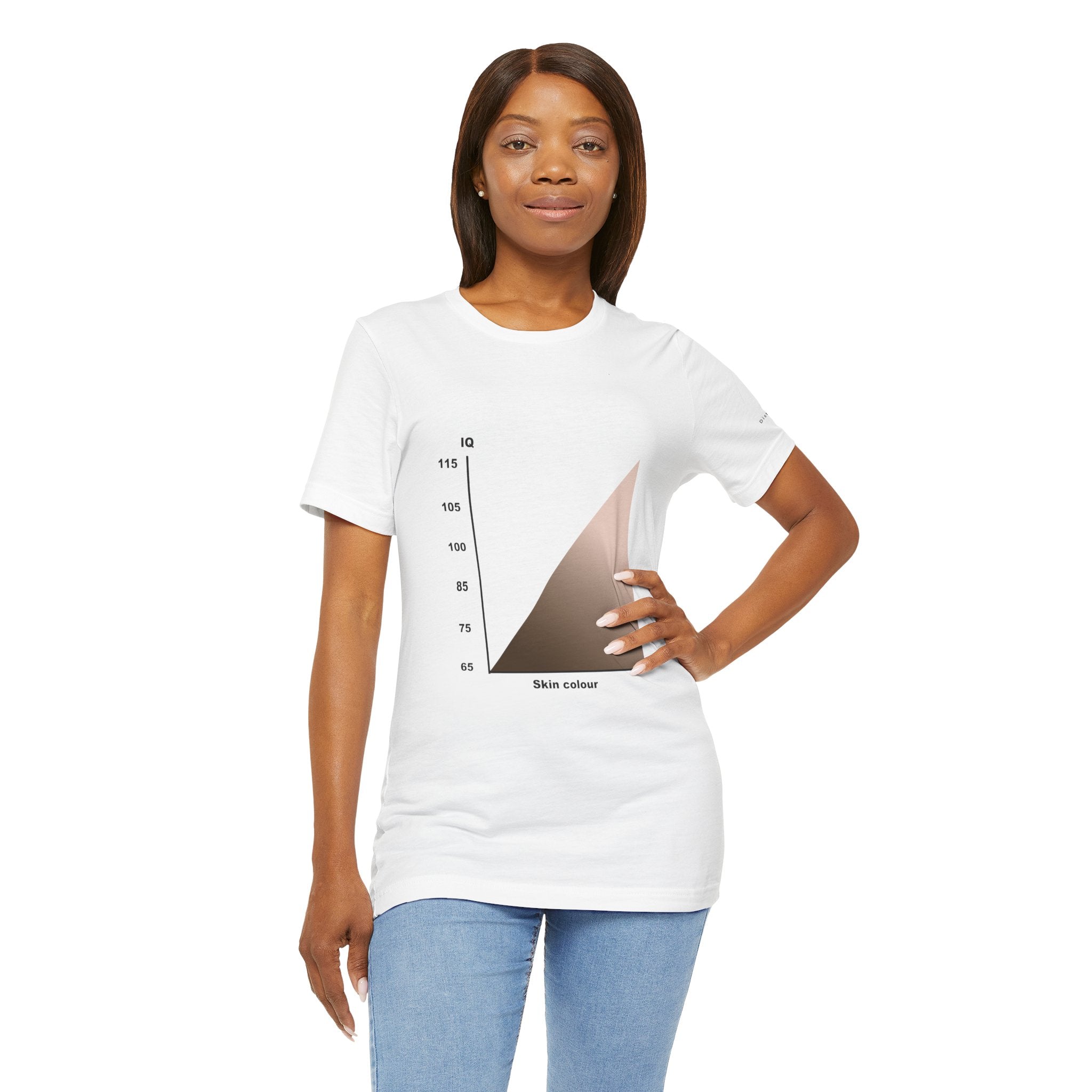 "IQ Chart" | Race IQ meme | Chart meme tee